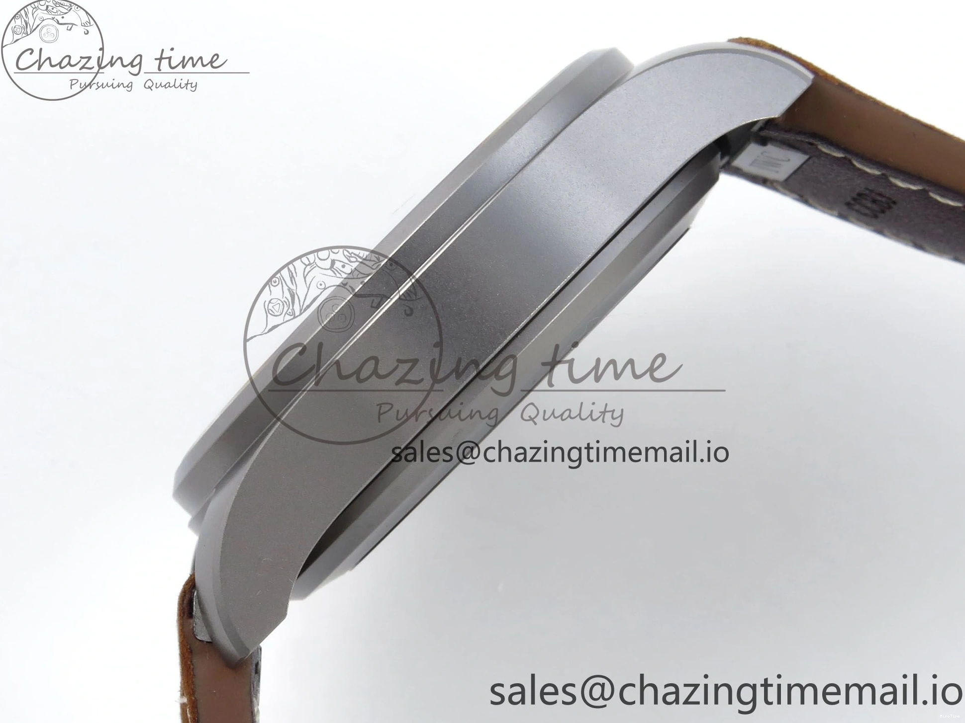 MIROTIME 0130 Big Pilot IW329701 M+F 1:1 Best Edition Black Dial on Brown Leather Strap MY RelaxedFit 7005